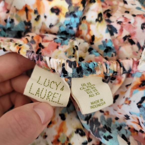 Lucy & Laurel Dresses Lucy And Laurel Floral Maxi Dress Poshmark